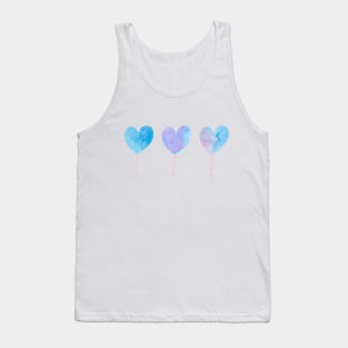 Candy Heart, Valentines Day Tank Top